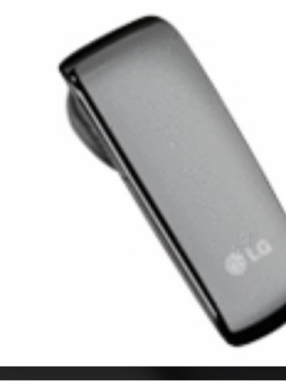 LG In-Ear Headset — Silver